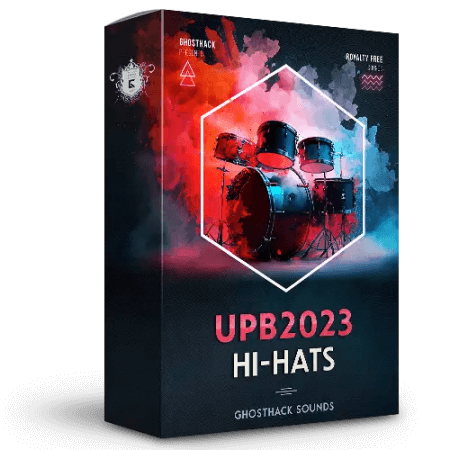 Ghosthack UPB2023 150 HiHats and Cymbals WAV